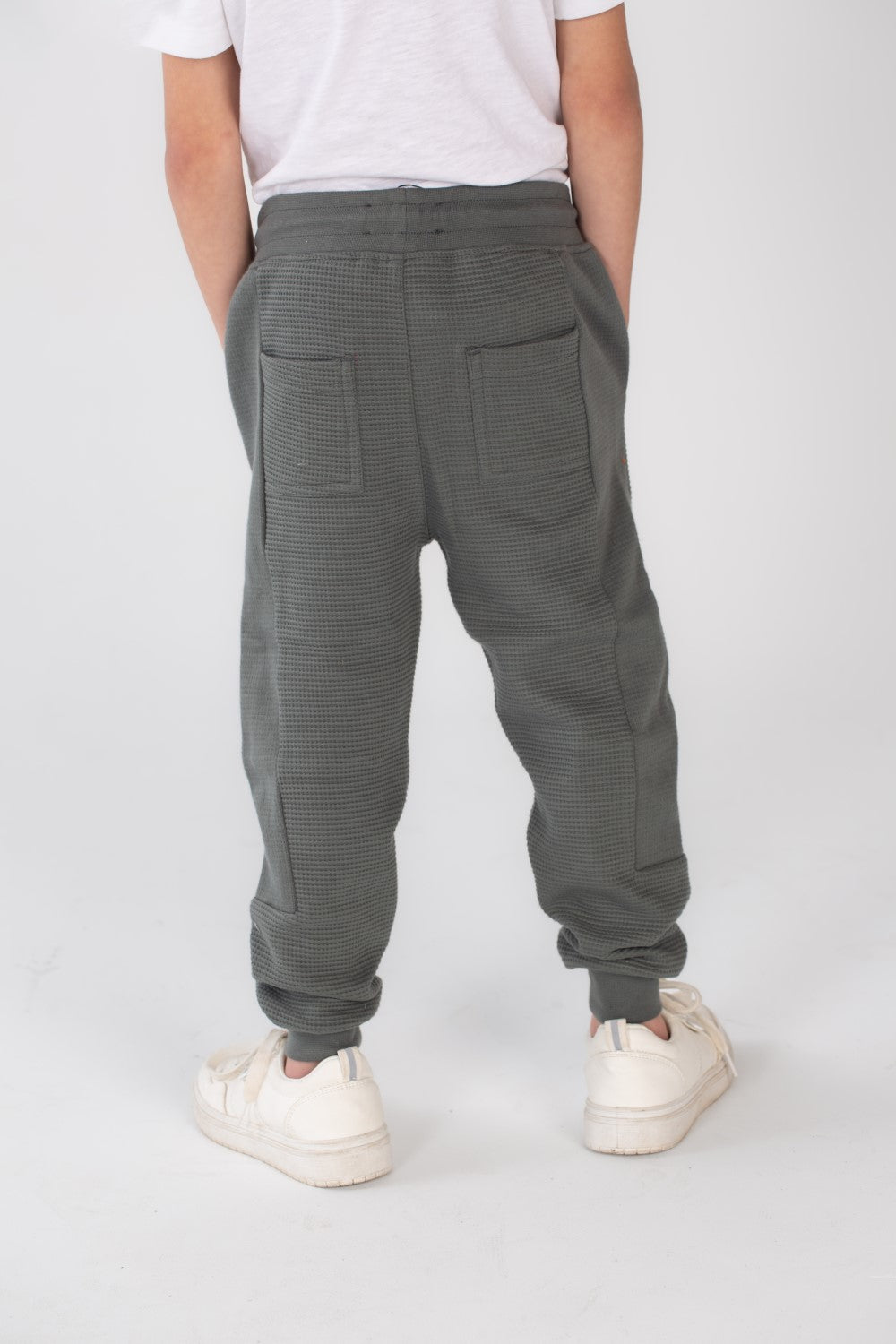 Boy's Slim Fit Sports Unique Cut Basic Baggy Sweatpants