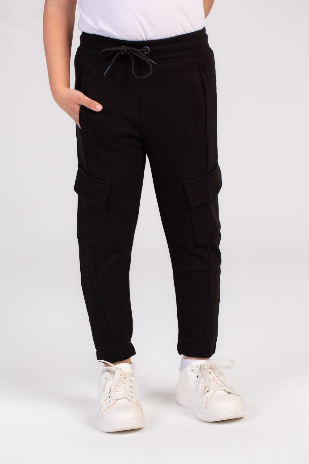 Boy's Slim Fit Unique Cut Basic Sports Baggy Sweatpants Versatile For Any Occasion