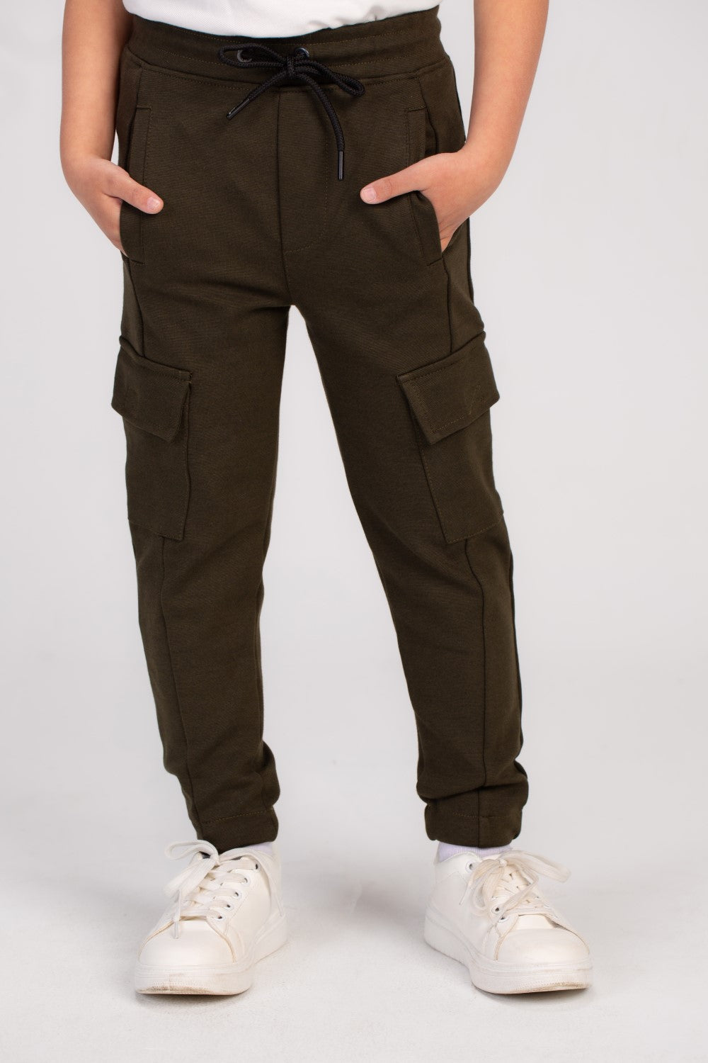 Boy's Slim Fit Unique Cut Basic Sports Baggy Sweatpants Versatile For Any Occasion