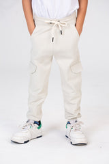 Boys Sweatpants With An Elasticated Waistband And Unique Side Pockets