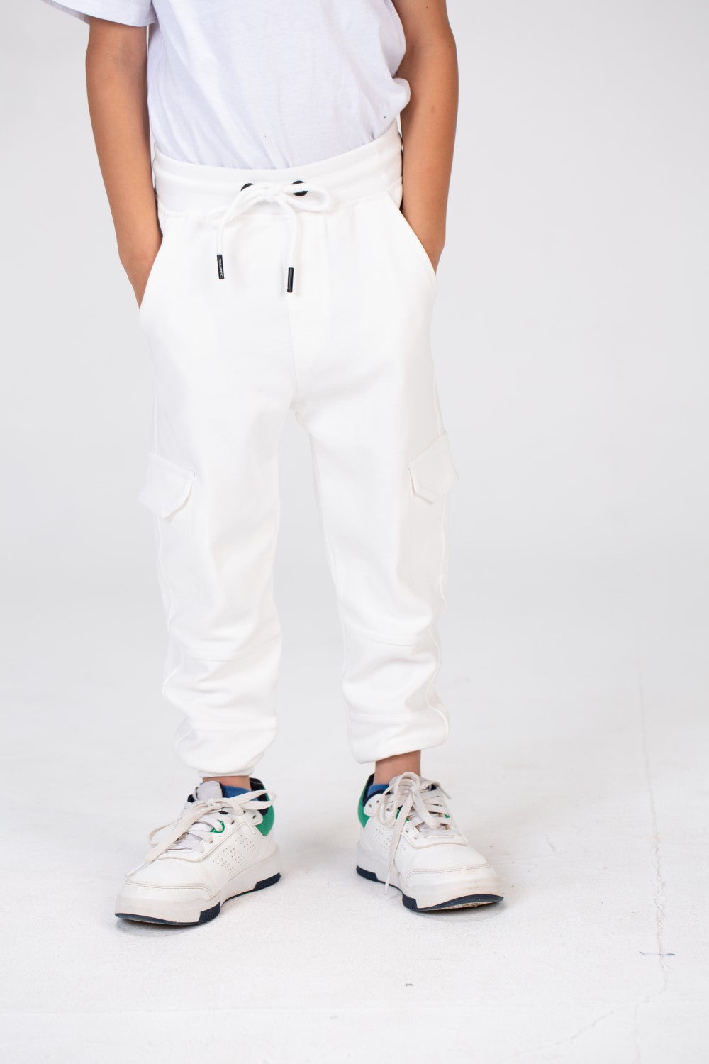Boys Sweatpants With An Elasticated Waistband And Unique Side Pockets