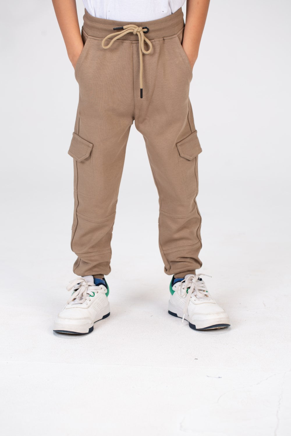 Boys Sweatpants With An Elasticated Waistband And Unique Side Pockets