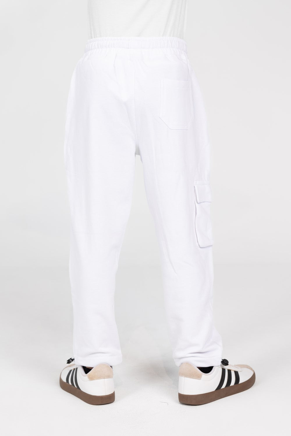 Boy's Sweatpants With A Drawstring And A Unique Cut
