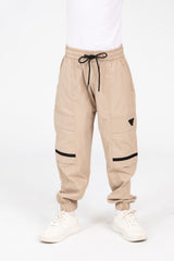 Boy's Sweatpants With Elastic Waistband And A Modern Cut