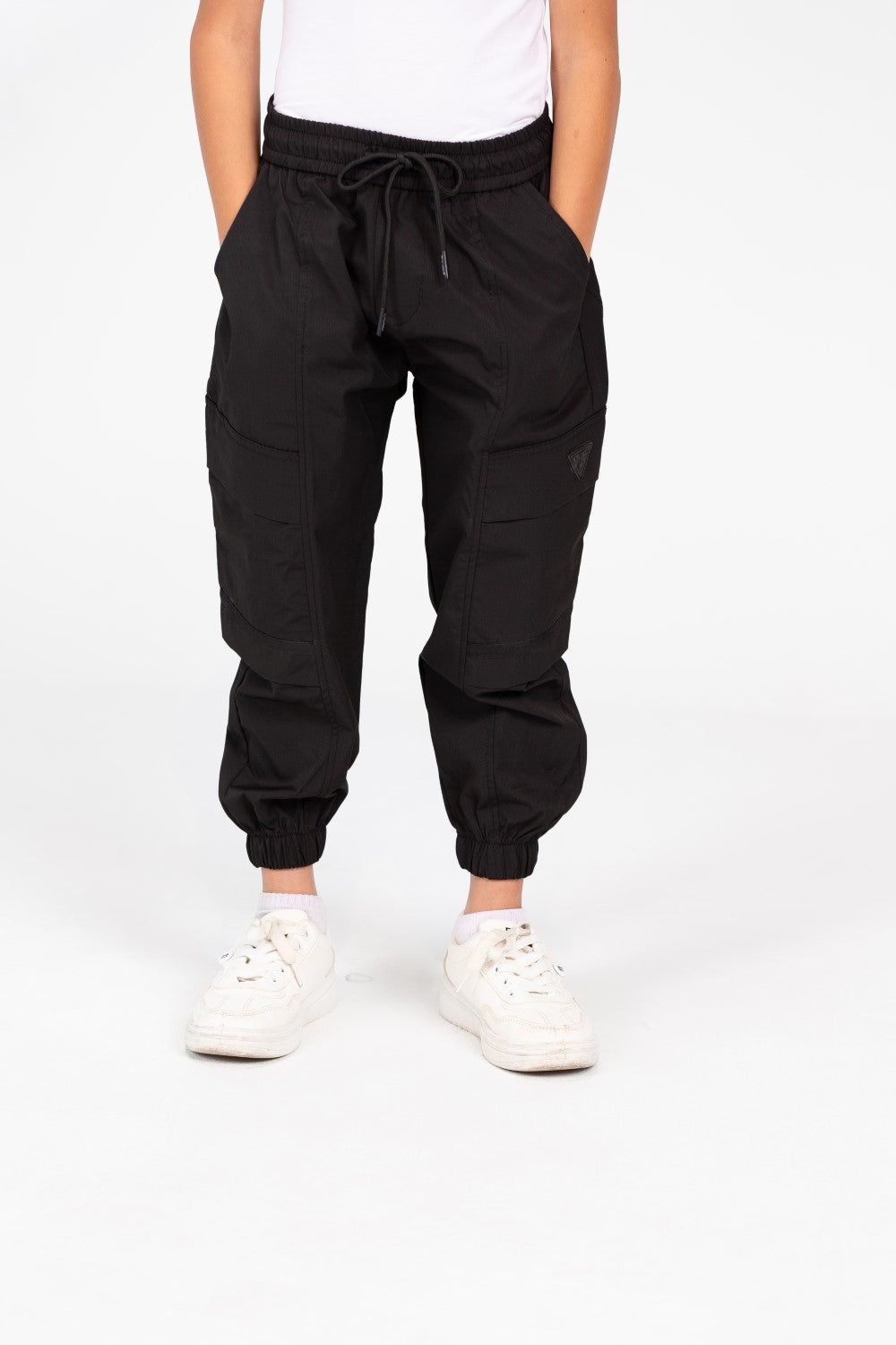Boy's Sweatpants With Elastic Waistband And A Modern Cut