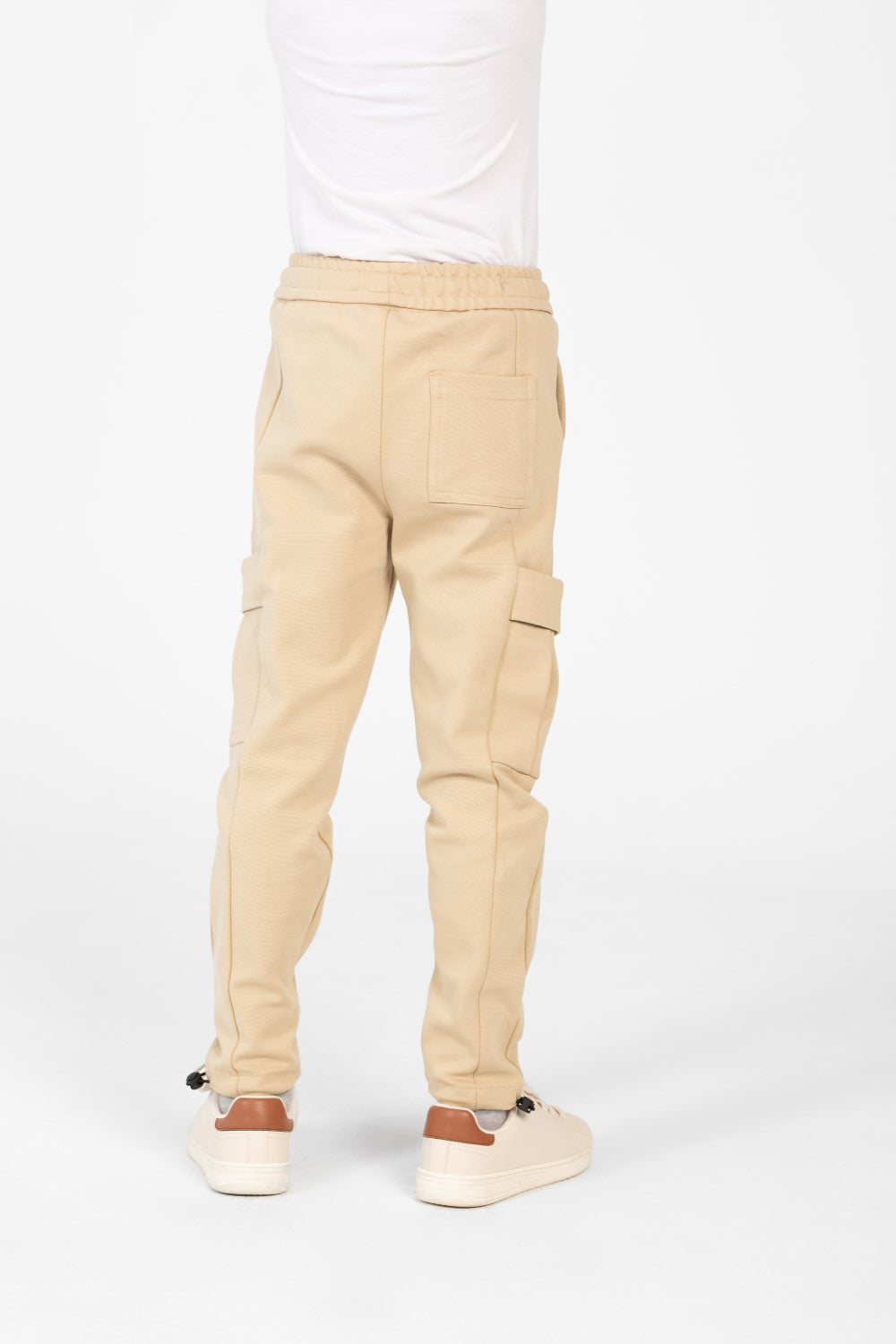 Boy's Round Printed Oversized Half Sleeved Sweatpants