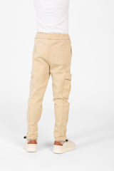 Boy's Round Printed Oversized Half Sleeved Sweatpants