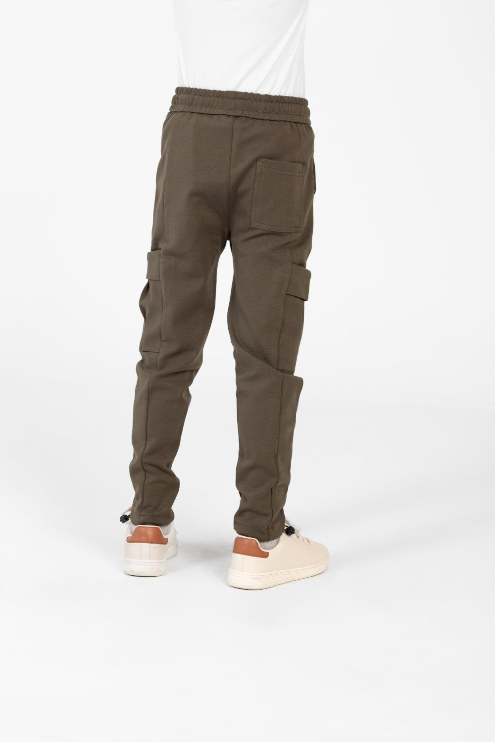 Boy's Round Printed Oversized Half Sleeved Sweatpants