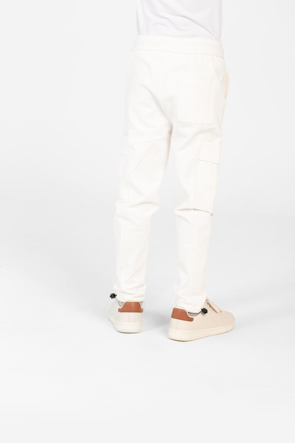 Boy's Round Printed Oversized Half Sleeved Sweatpants