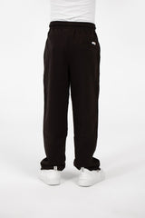 Boys' Oversized Sweatpants With Elastic Waistband And Pockets In A Modern Design