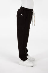 Boys' Oversized Sweatpants With Elastic Waistband And Pockets In A Modern Design