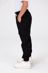 بنطلون شروال جبردين للأولاد مع جيوب جانبية عصرية