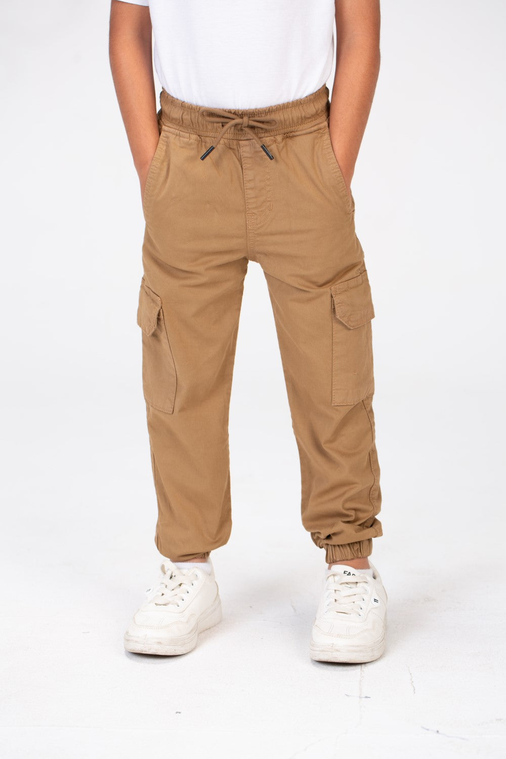 بنطلون شروال جبردين للأولاد مع جيوب جانبية عصرية