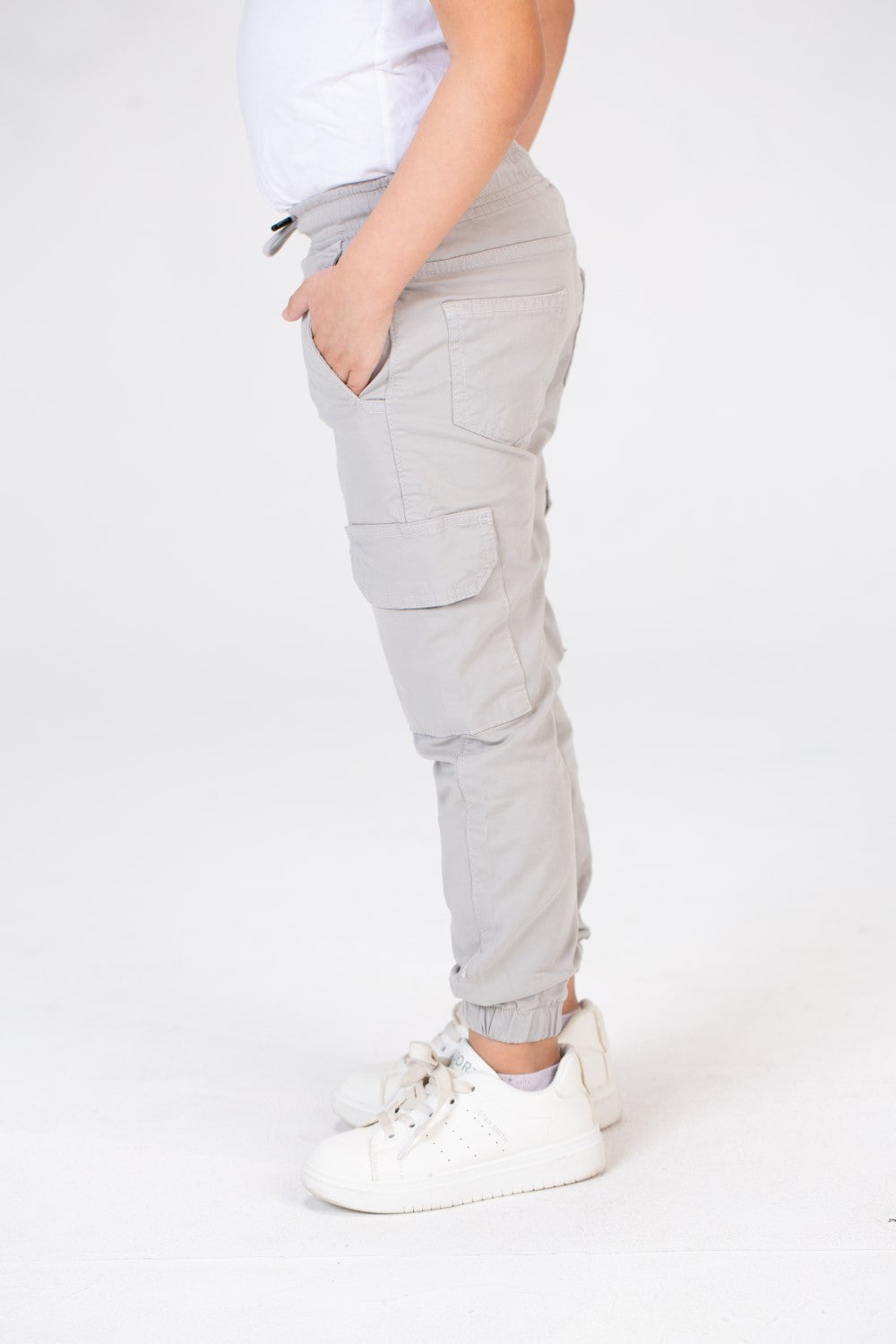 بنطلون شروال جبردين للأولاد مع جيوب جانبية عصرية