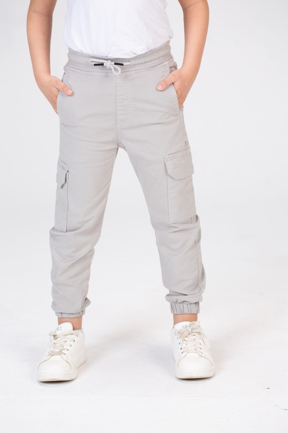 بنطلون شروال جبردين للأولاد مع جيوب جانبية عصرية