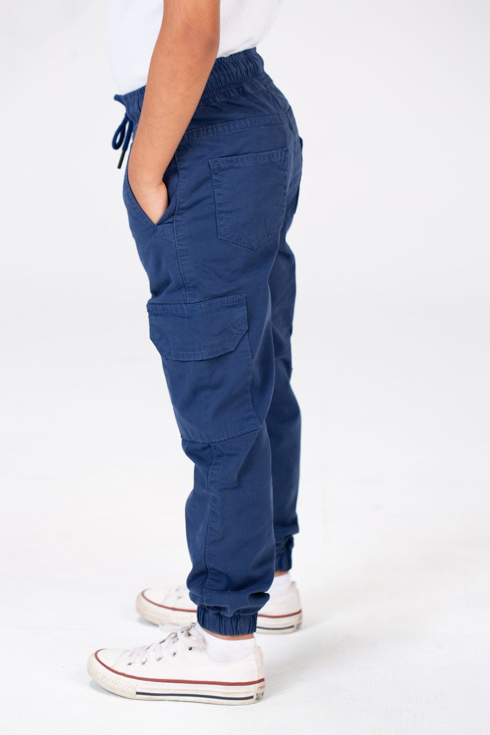 بنطلون شروال جبردين للأولاد مع جيوب جانبية عصرية