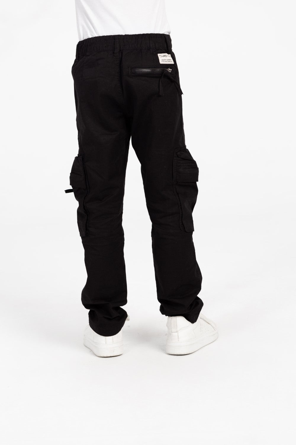 Boy's Sherwal Gabardine Cargo Pants With Pockets