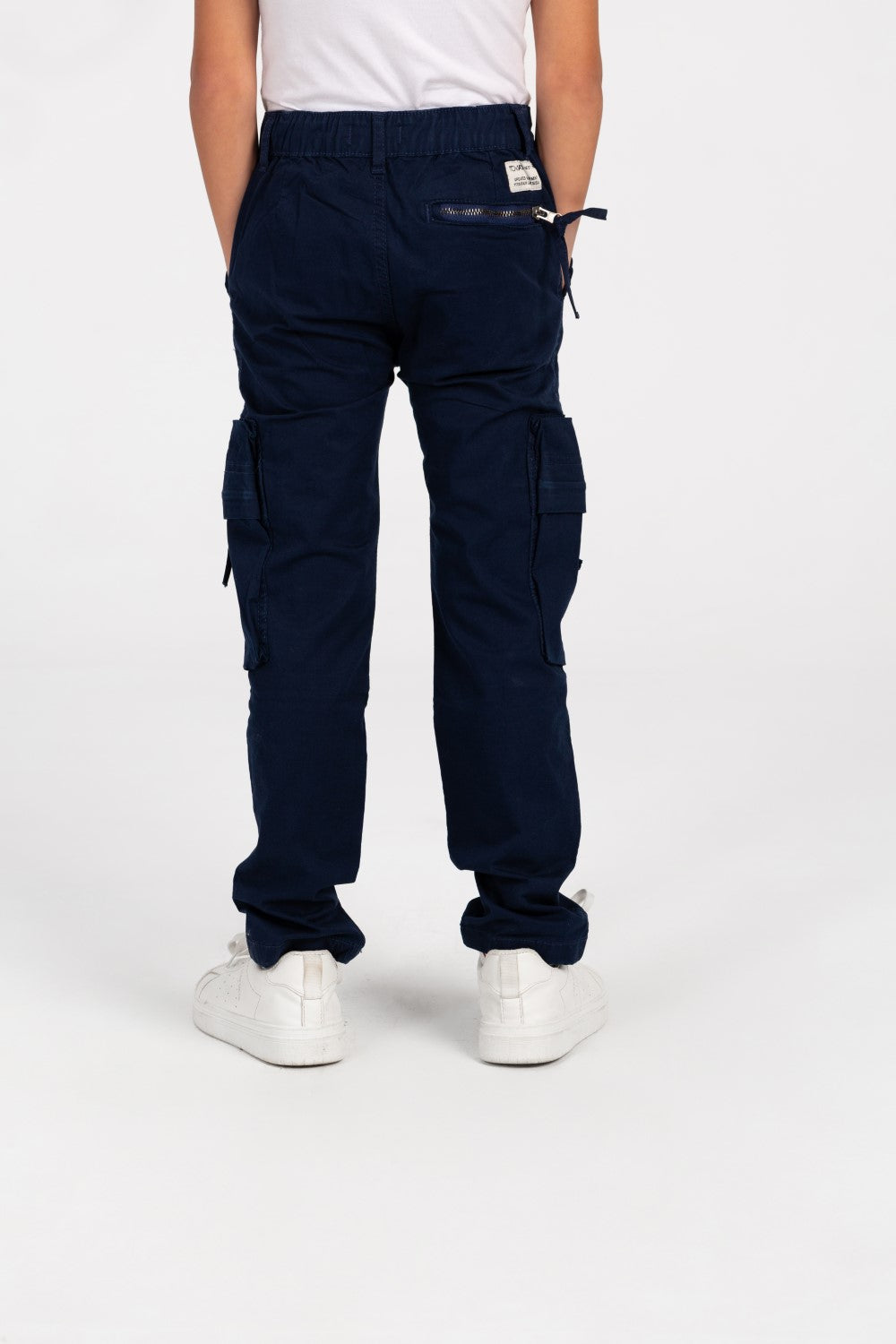 Boy's Sherwal Gabardine Cargo Pants With Pockets