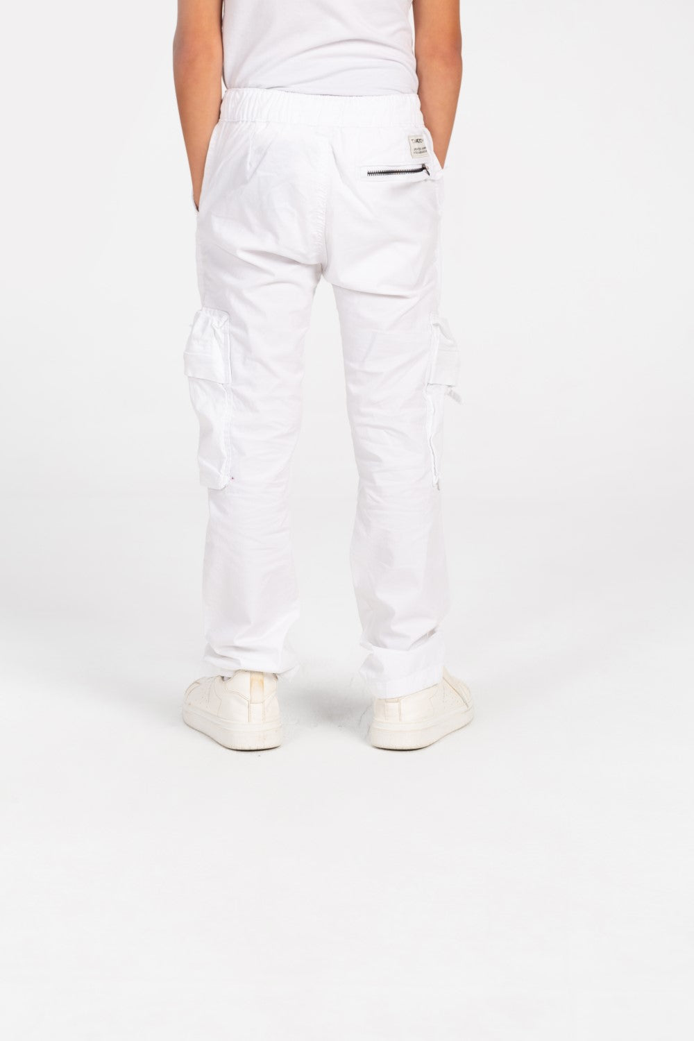 Boy's Sherwal Gabardine Cargo Pants With Pockets