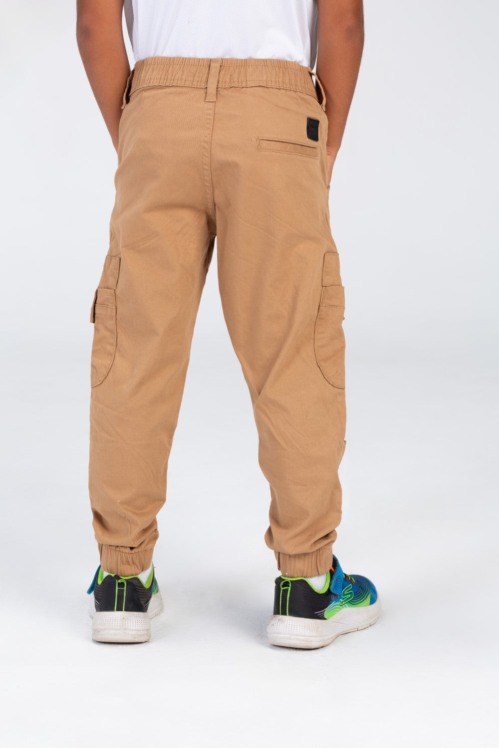 Boys Sherwal Pants With An Elasticated Waistband And Unique Modern Side Pockets