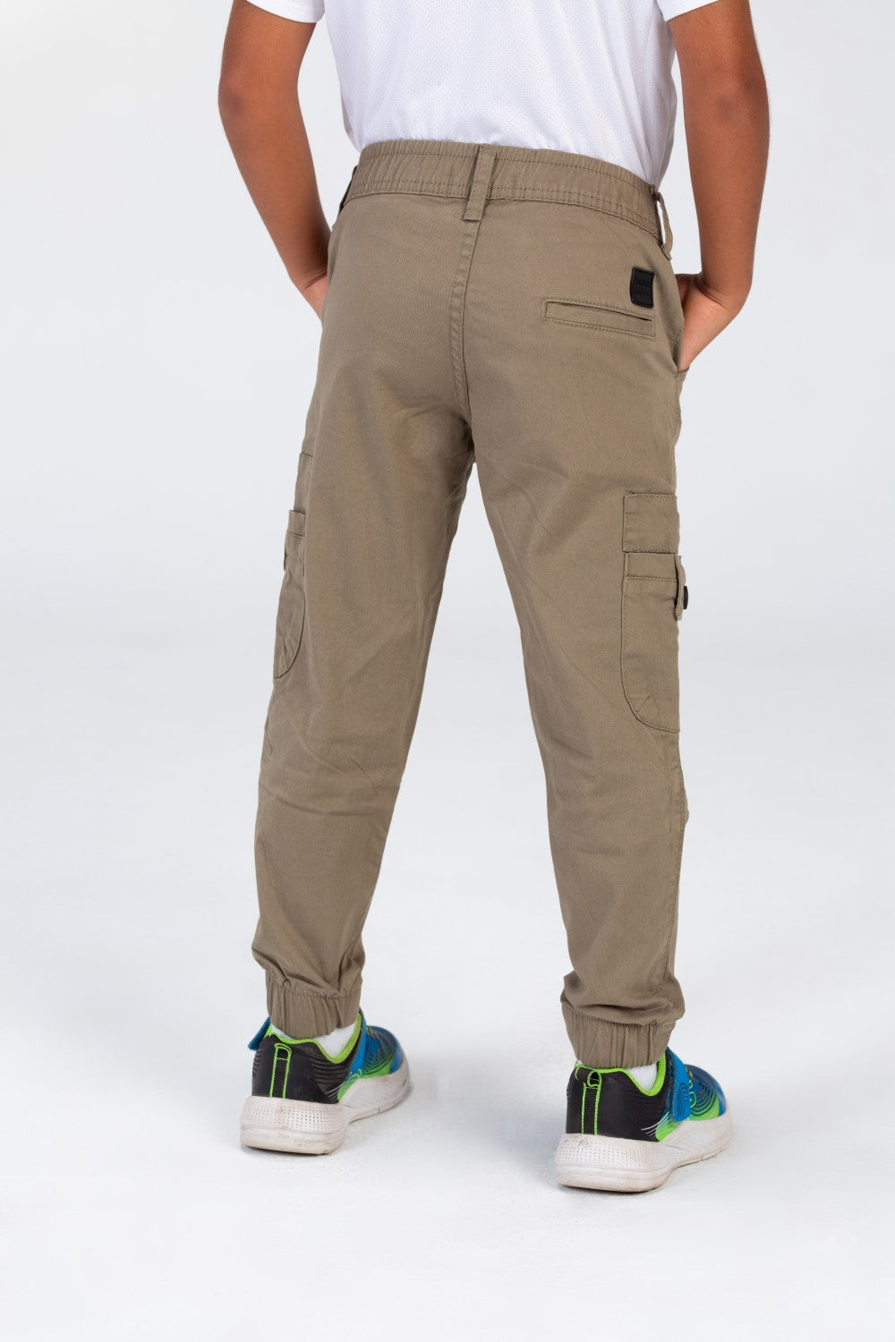 Boys Sherwal Pants With An Elasticated Waistband And Unique Modern Side Pockets