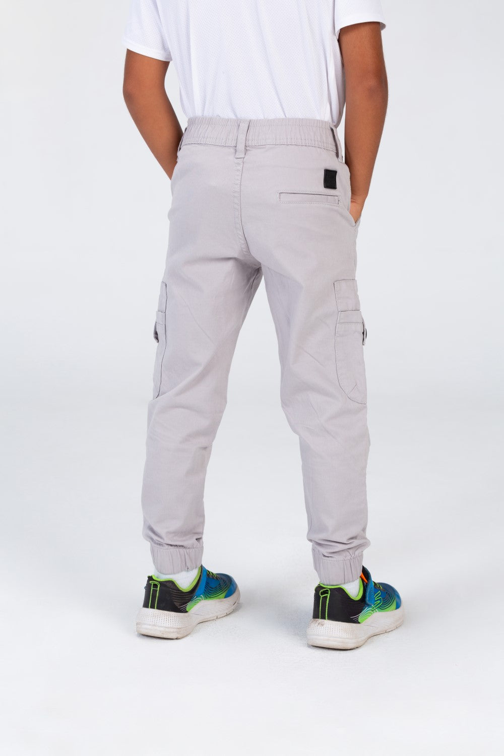 Boys Sherwal Pants With An Elasticated Waistband And Unique Modern Side Pockets