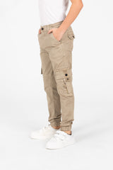 بنطلون شروال جبردين للأولاد مع جيوب جانبية