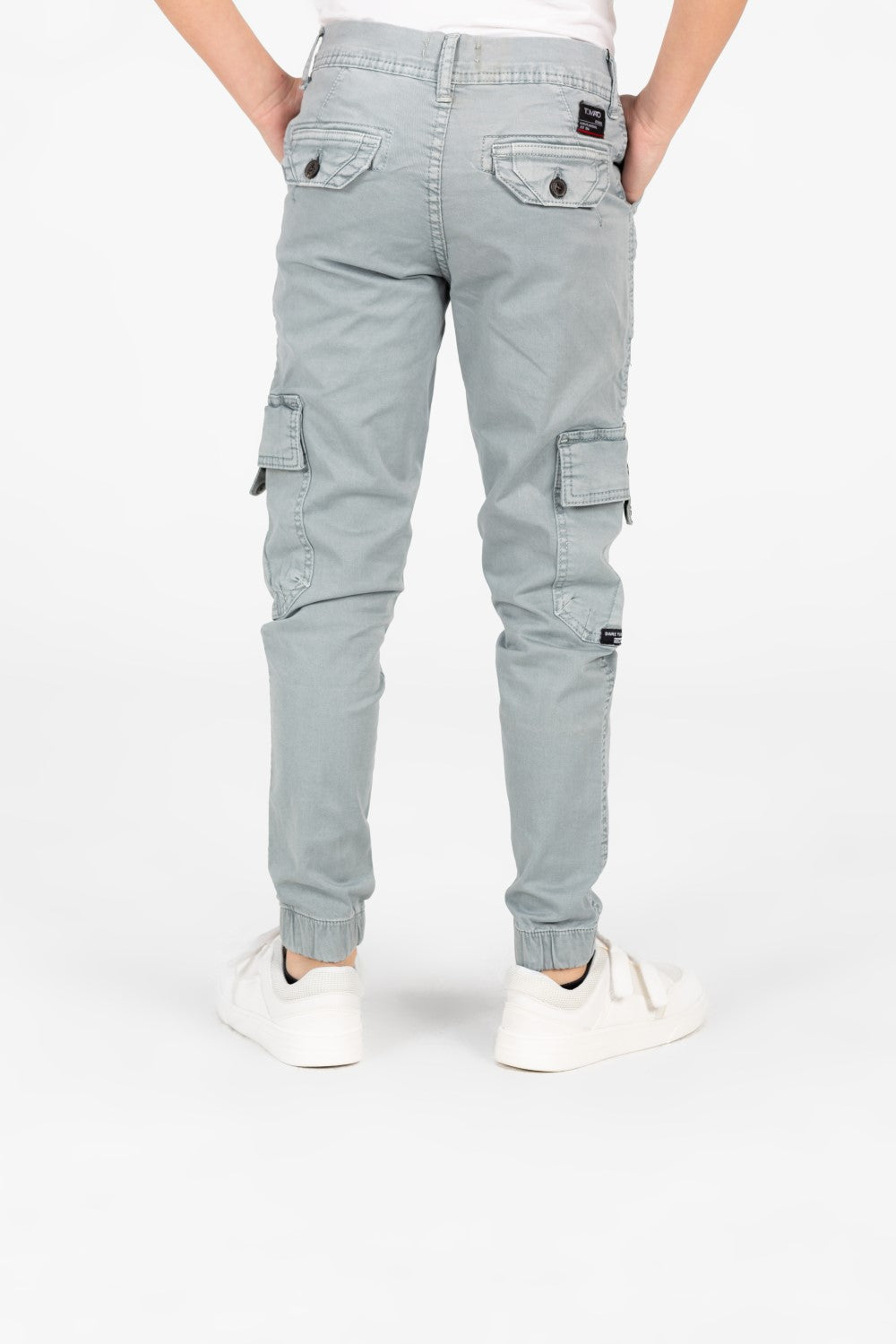 بنطلون شروال جبردين للأولاد مع جيوب جانبية