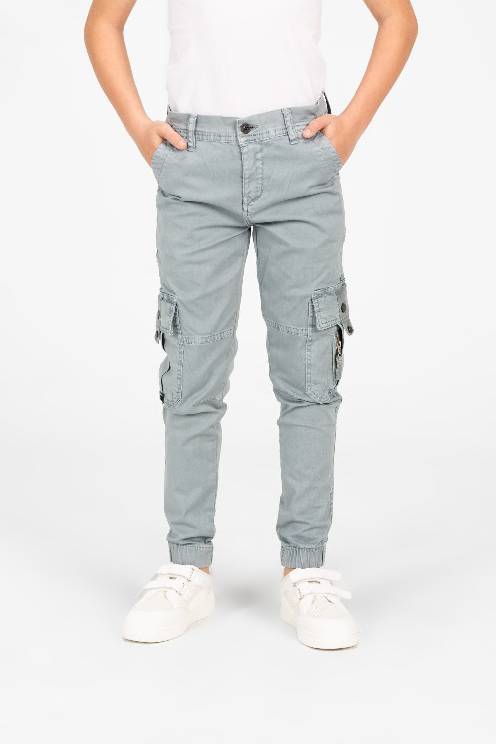 بنطلون شروال جبردين للأولاد مع جيوب جانبية