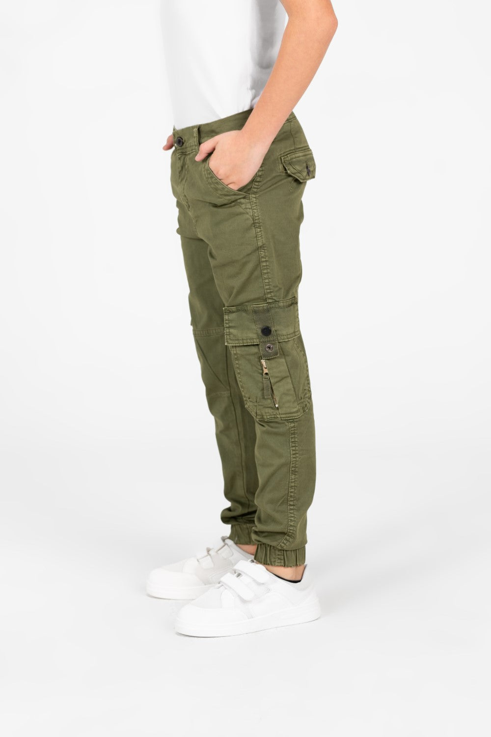 بنطلون شروال جبردين للأولاد مع جيوب جانبية