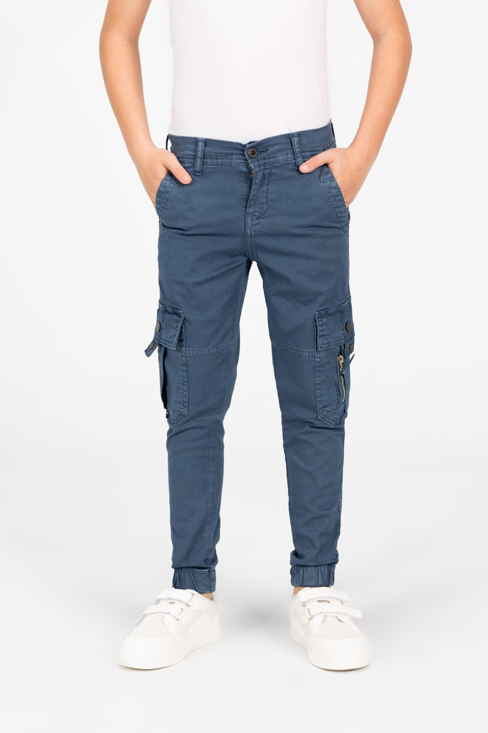 بنطلون شروال جبردين للأولاد مع جيوب جانبية