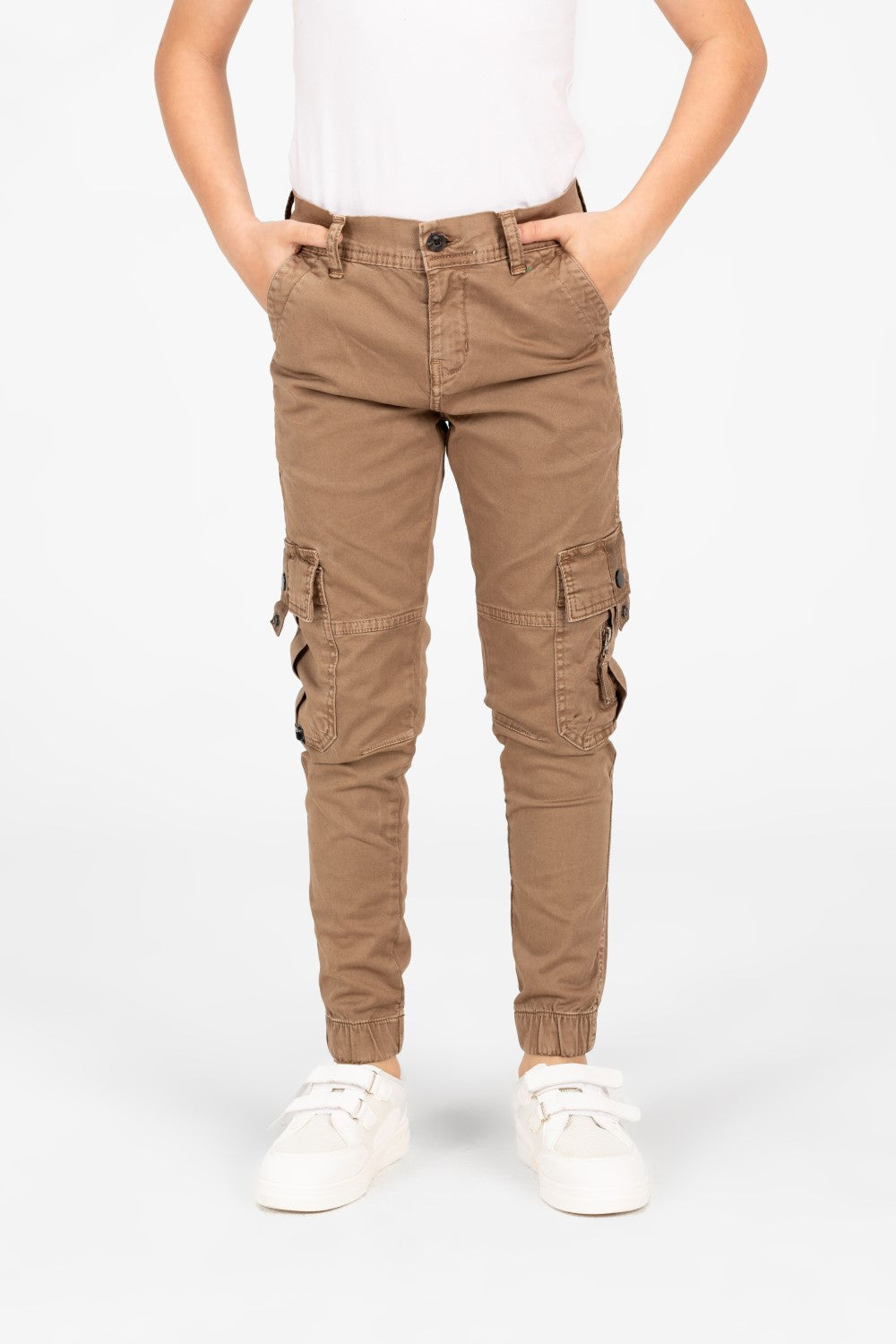 بنطلون شروال جبردين للأولاد مع جيوب جانبية