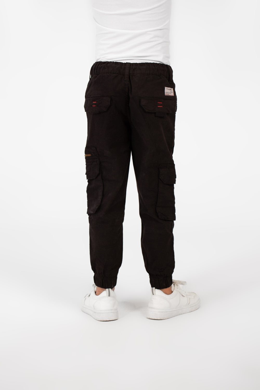 Boy's Gabardine Sherwal Pants Modern Side Pockets For Everyday Wear