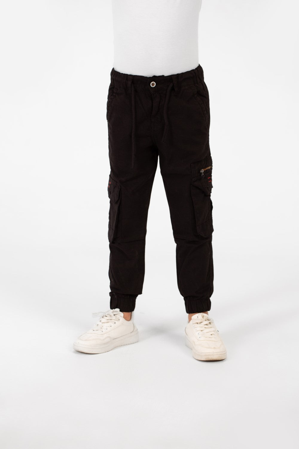 Boy's Gabardine Sherwal Pants Modern Side Pockets For Everyday Wear