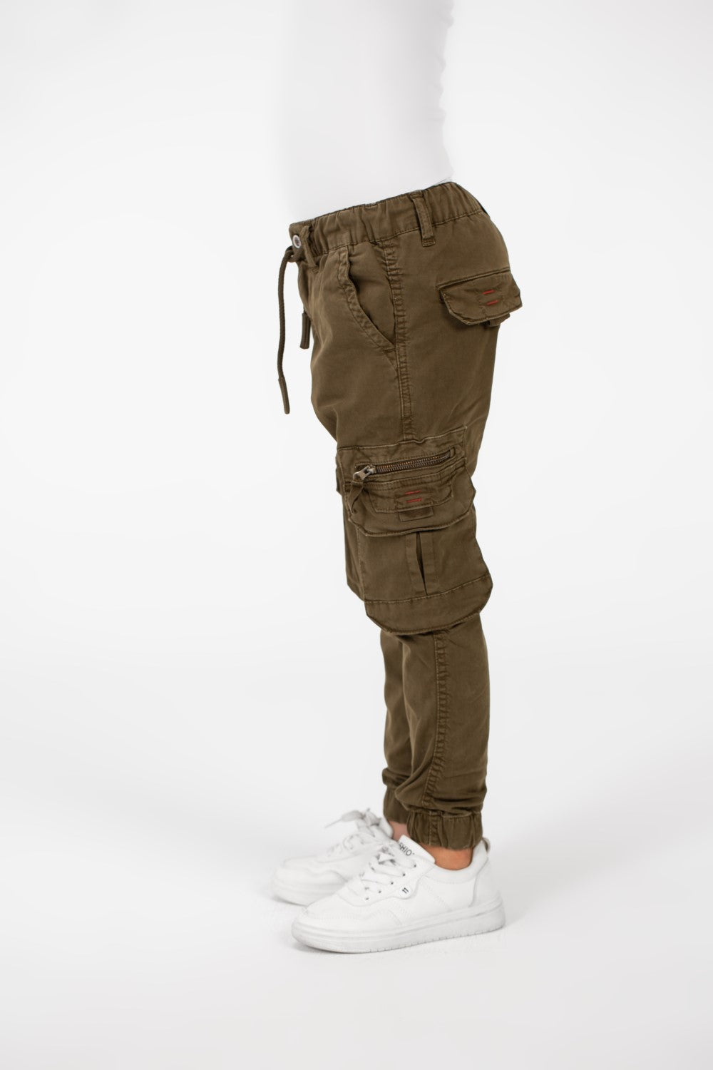 Boy's Gabardine Sherwal Pants Modern Side Pockets For Everyday Wear