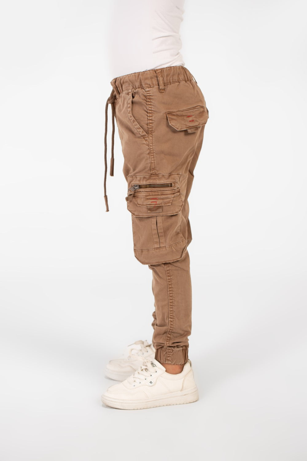 Boy's Gabardine Sherwal Pants Modern Side Pockets For Everyday Wear