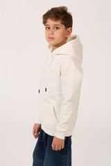 Boy's Tomato Slim Fit Hoodie Sweatshirt With Front Kangaroo Pocket And Long Sleeves