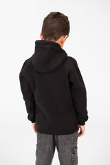 هودي أساسي للأولاد بأكمام طويلة وجيب الكنغر