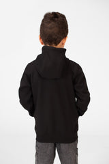 Boy's Hood Sweatshirt With Full Zippers
