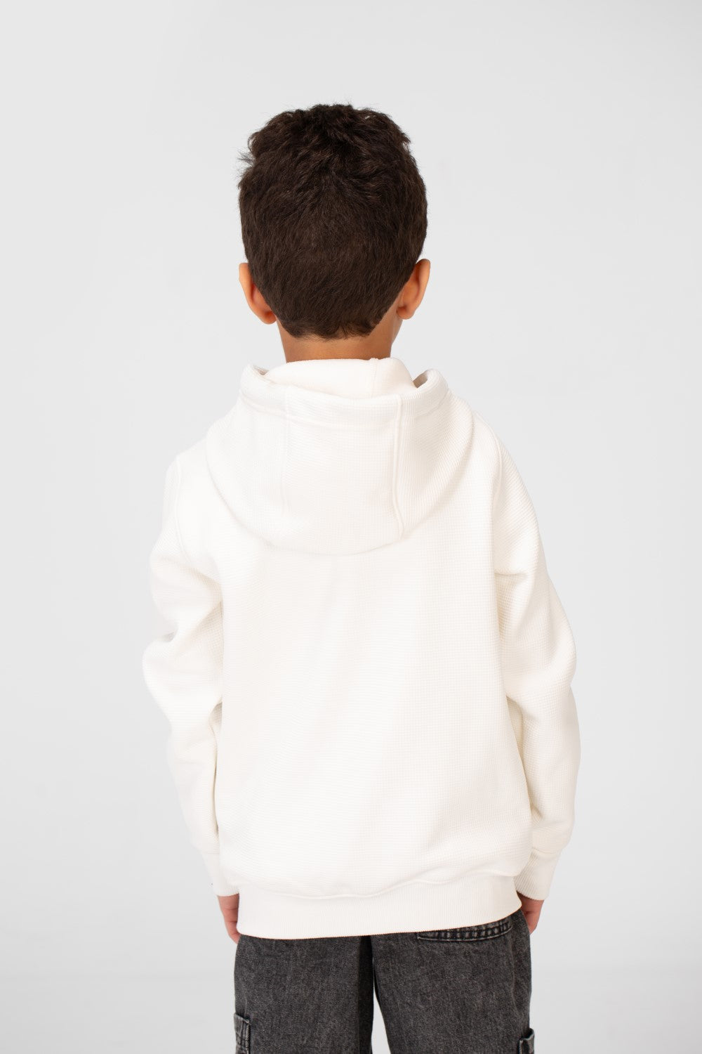 Boy's Hood Sweatshirt With Full Zippers