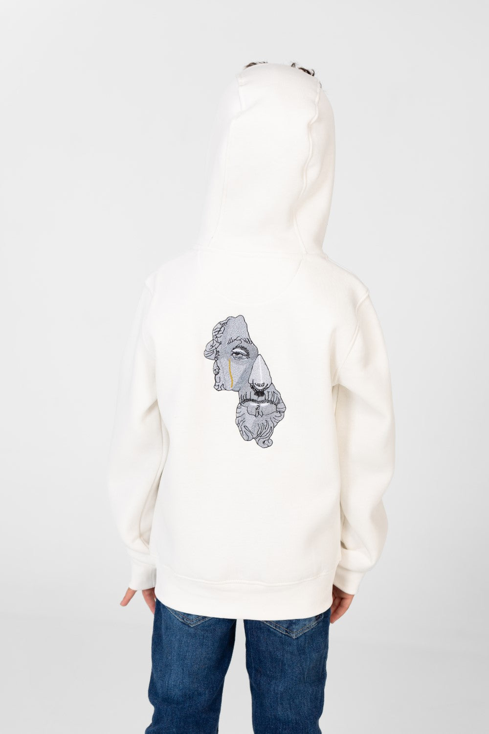 سويت شيرت للأولاد بغطاء رأس وسحاب أمامي كامل