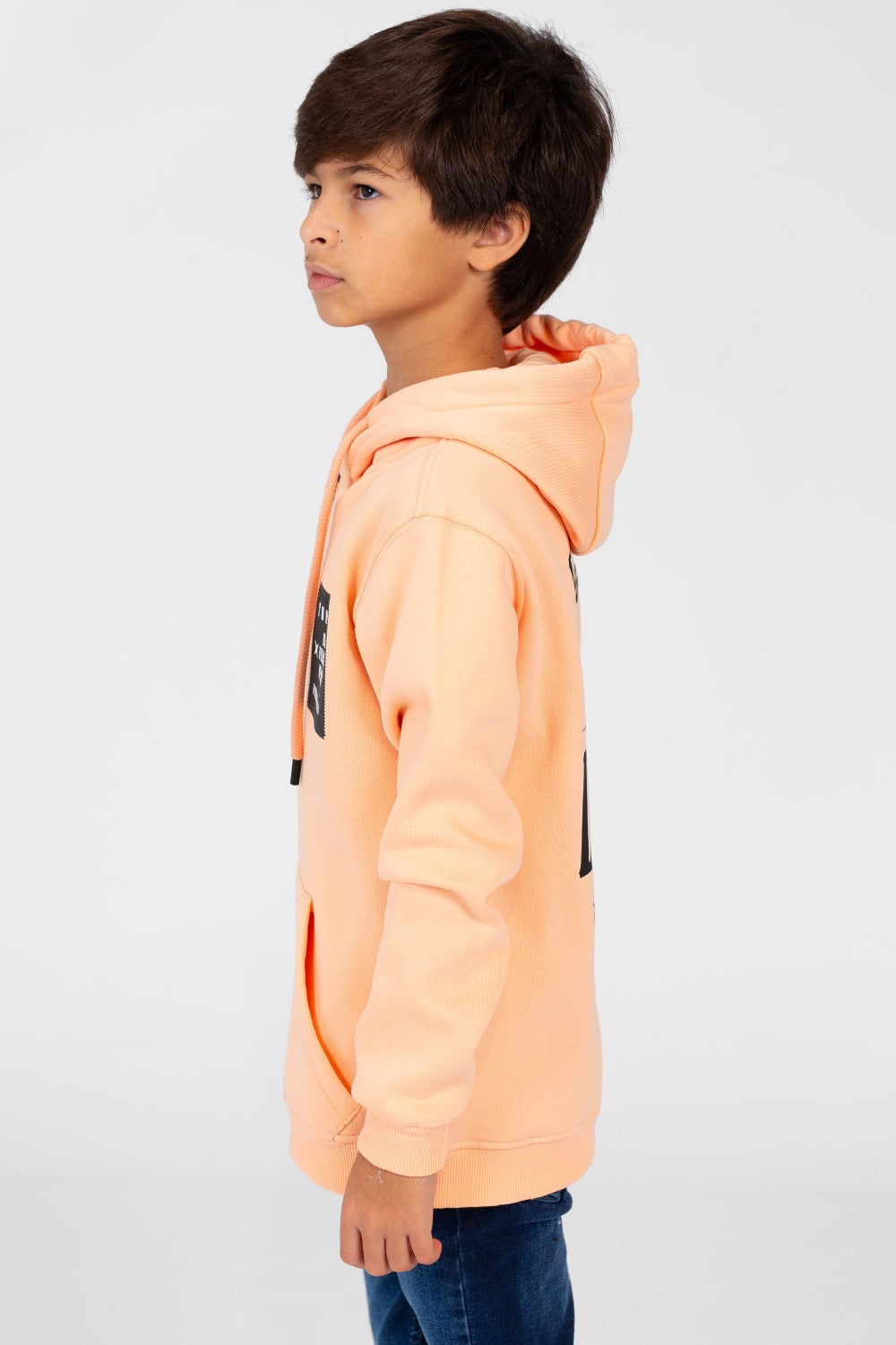 سويت شيرت بسحاب للأولاد بطبعة طماطم وجيوب