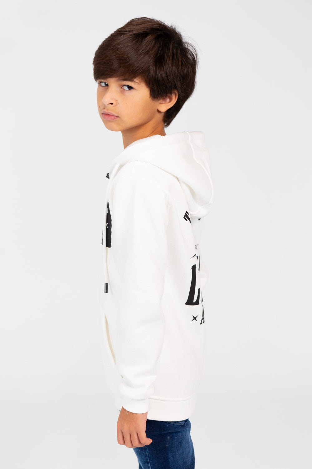 سويت شيرت بسحاب للأولاد بطبعة طماطم وجيوب