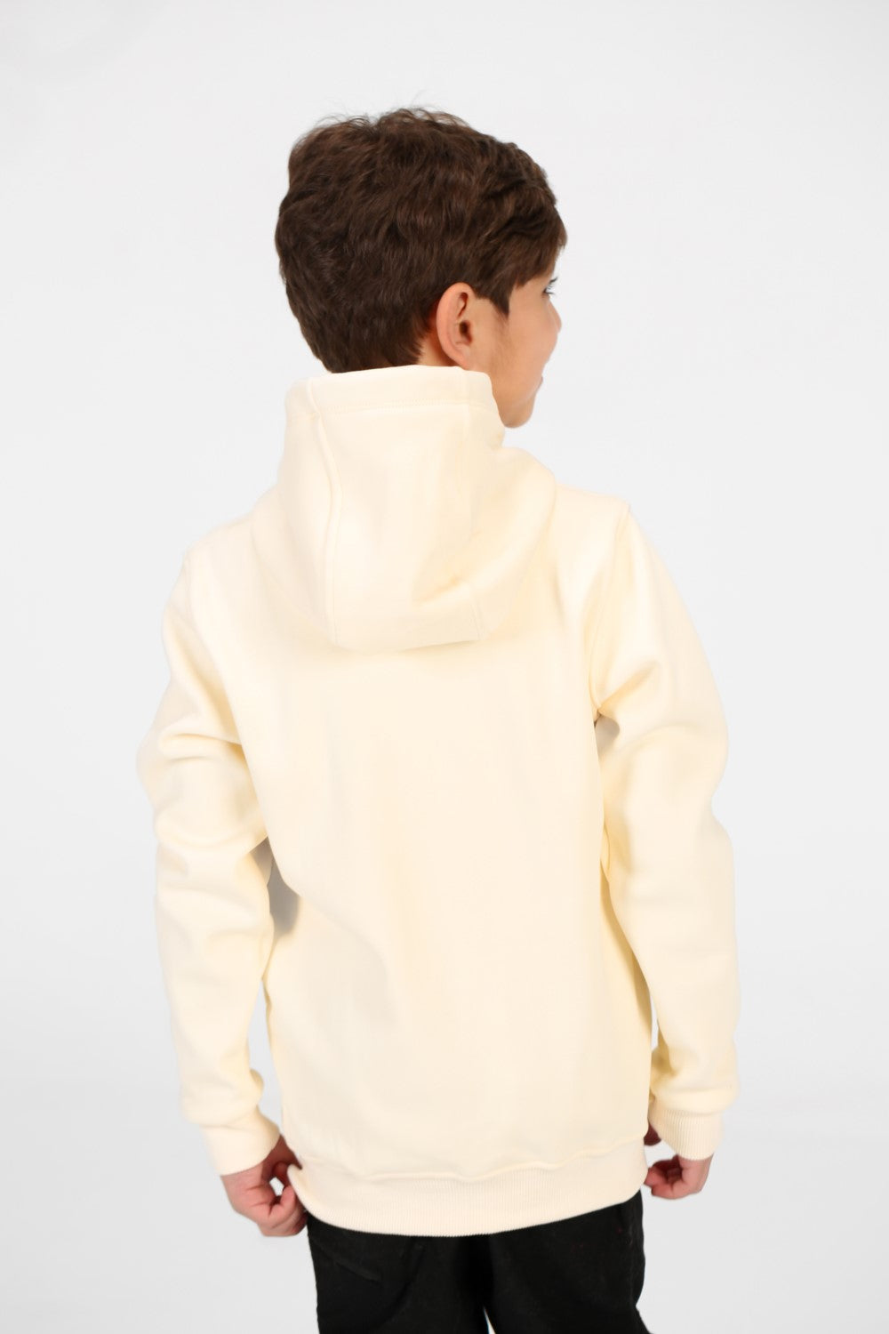 سويت شيرت طماطم للأولاد بأكمام طويلة وسحاب وجيوب