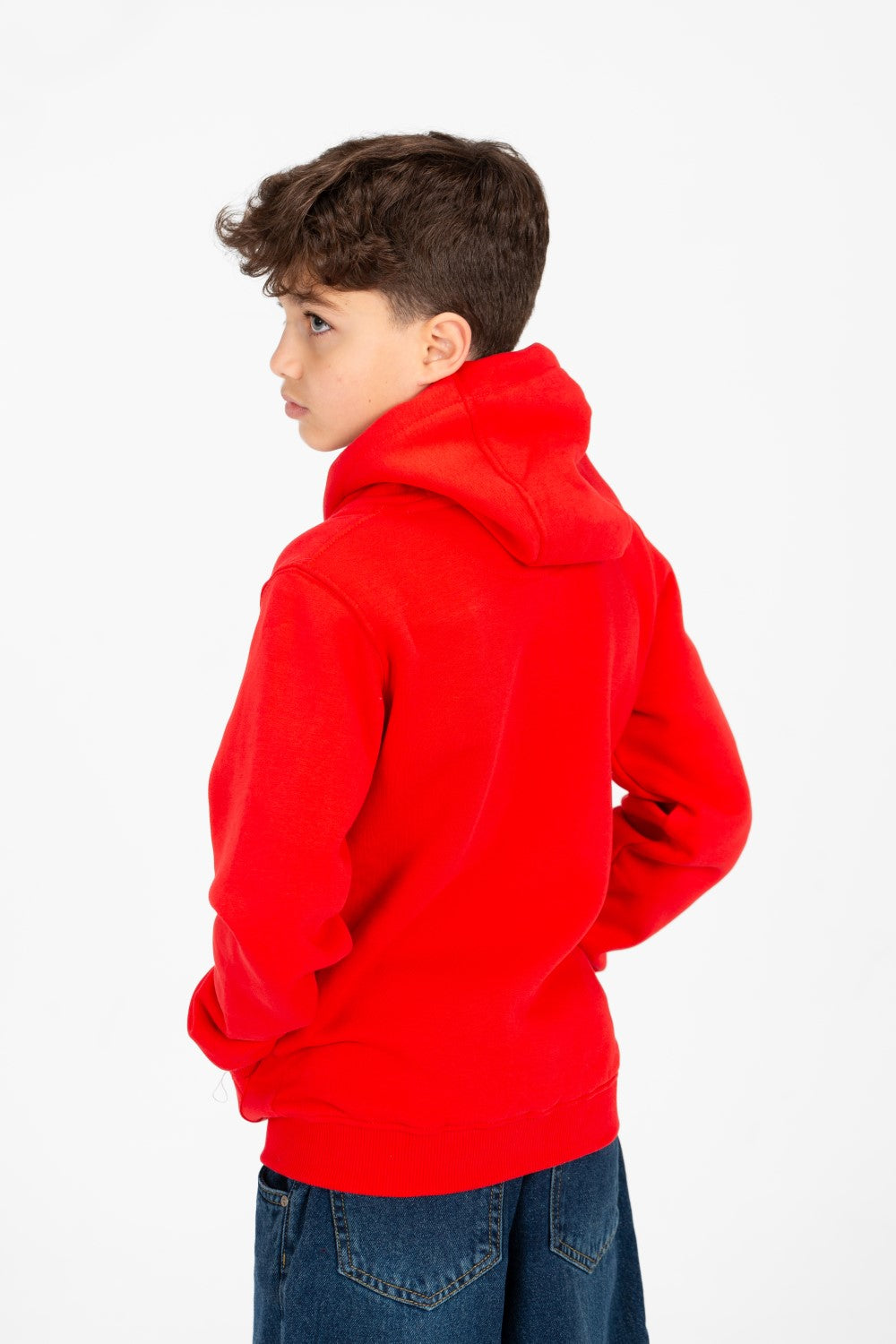 سويت شيرت طماطم كامل بسحاب للأولاد