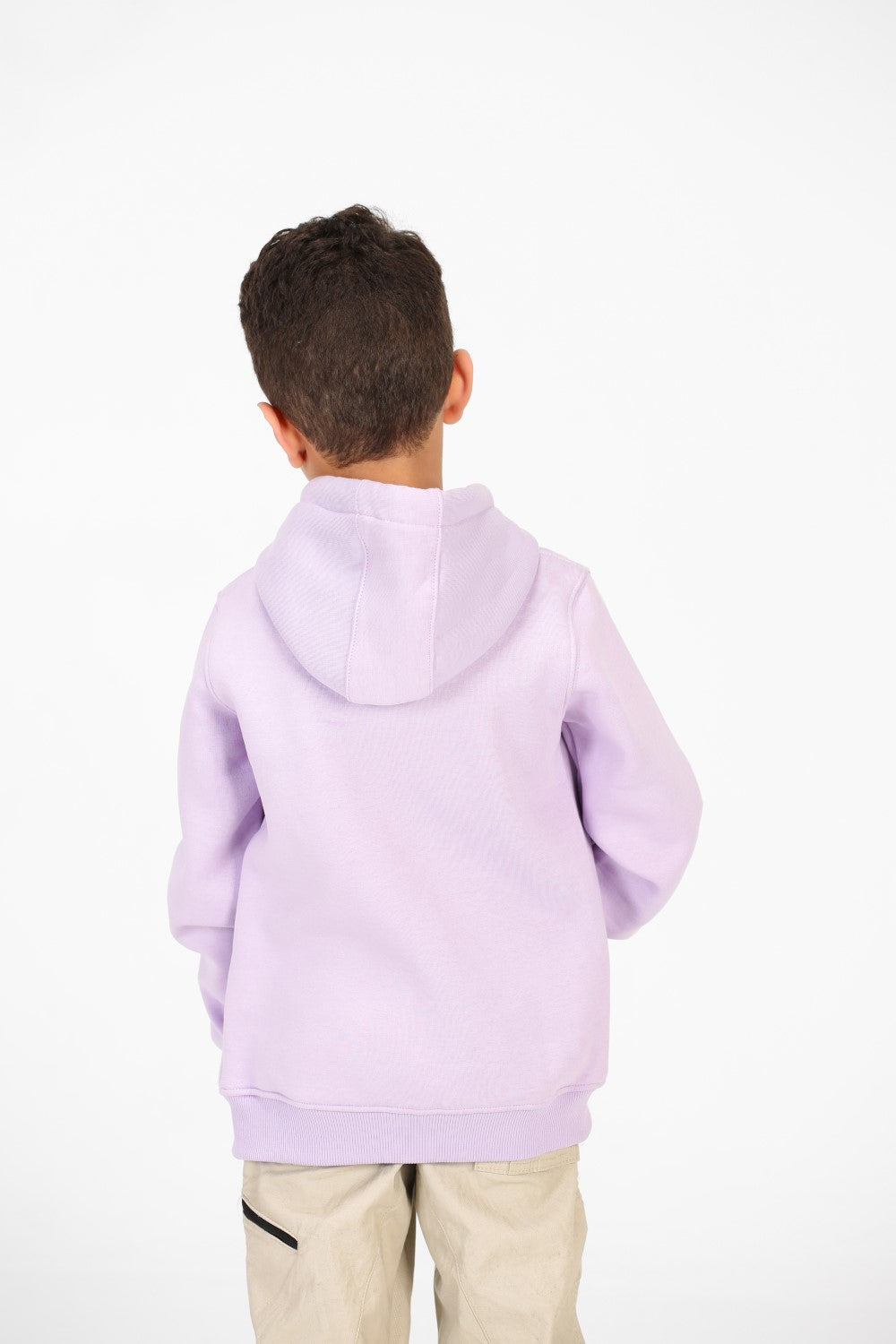 سويت شيرت توماتو أساسي للأولاد بغطاء رأس وسحاب كامل للإغلاق