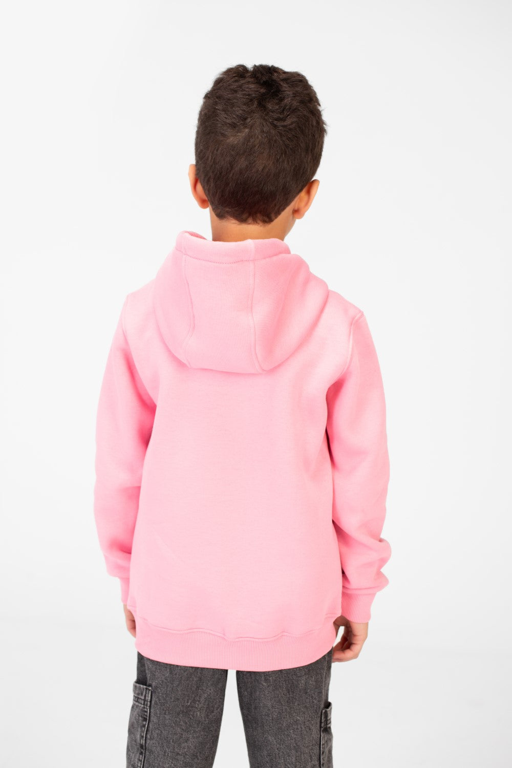 سويت شيرت بغطاء رأس وسحاب كامل للأولاد مطبوع عليه طماطم