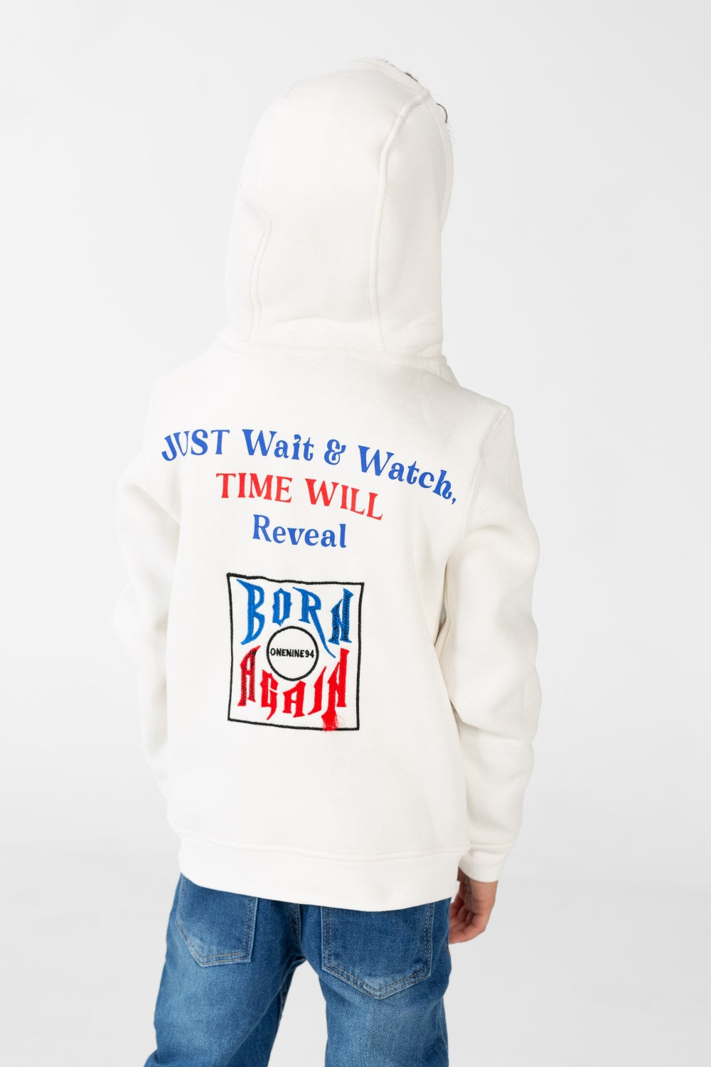 سويت شيرت للأولاد بسحاب أمامي كامل وجيوب