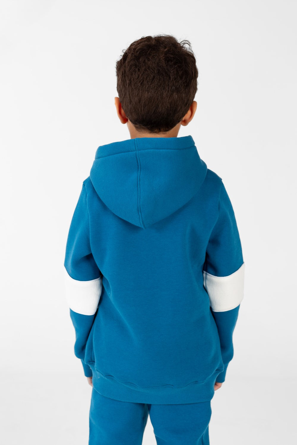 Boy's Melton Hoodie and Sweatpants Training suit