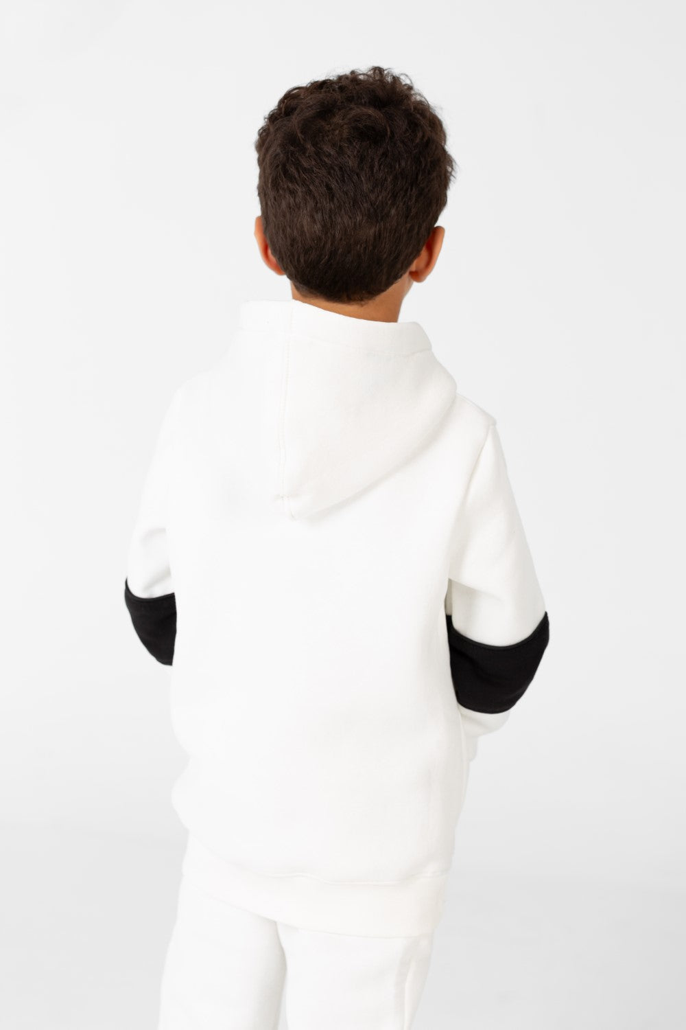 Boy's Melton Hoodie and Sweatpants Training suit